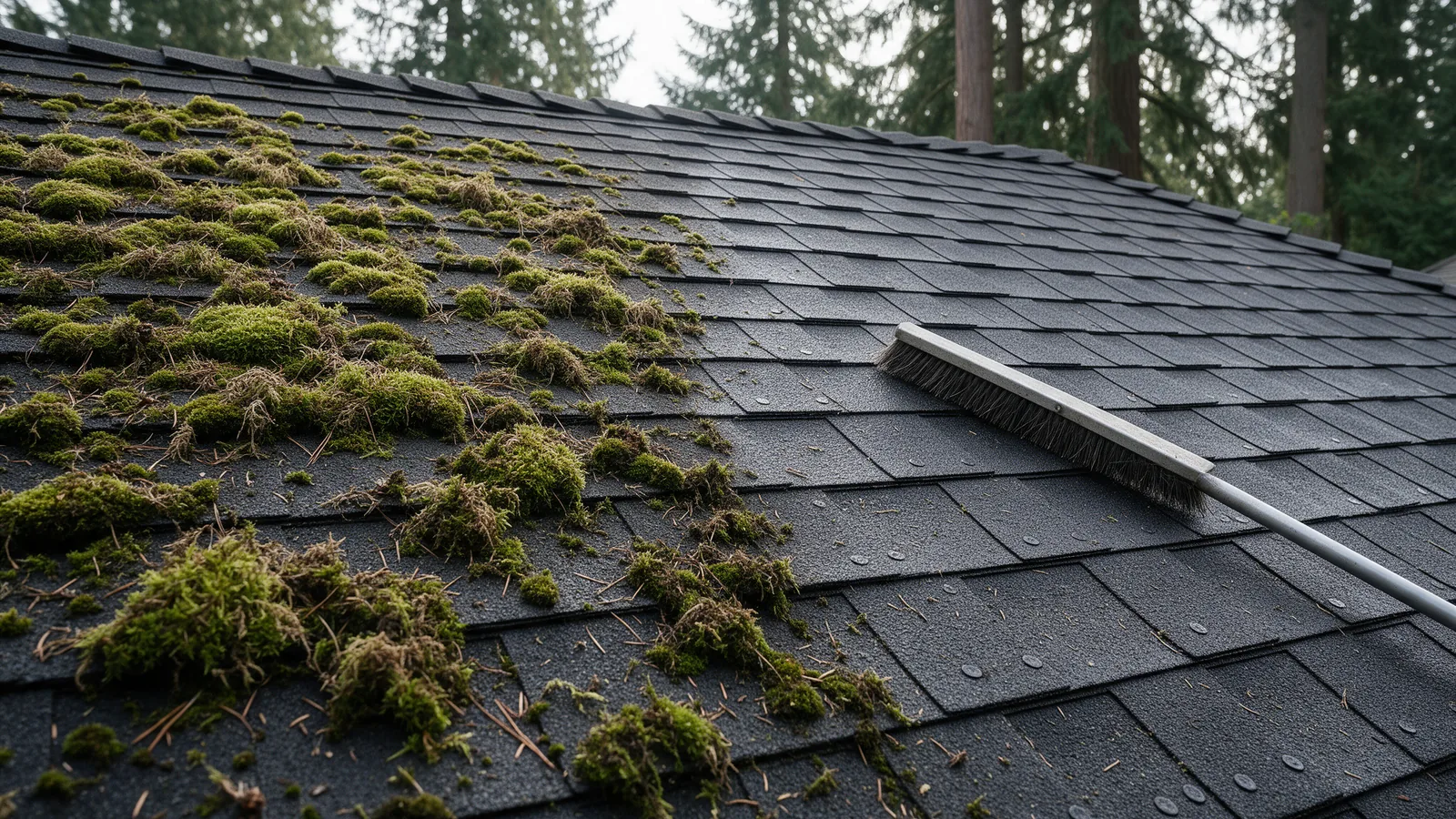 How to Remove Moss From a Roof (and When to Call a Pro)